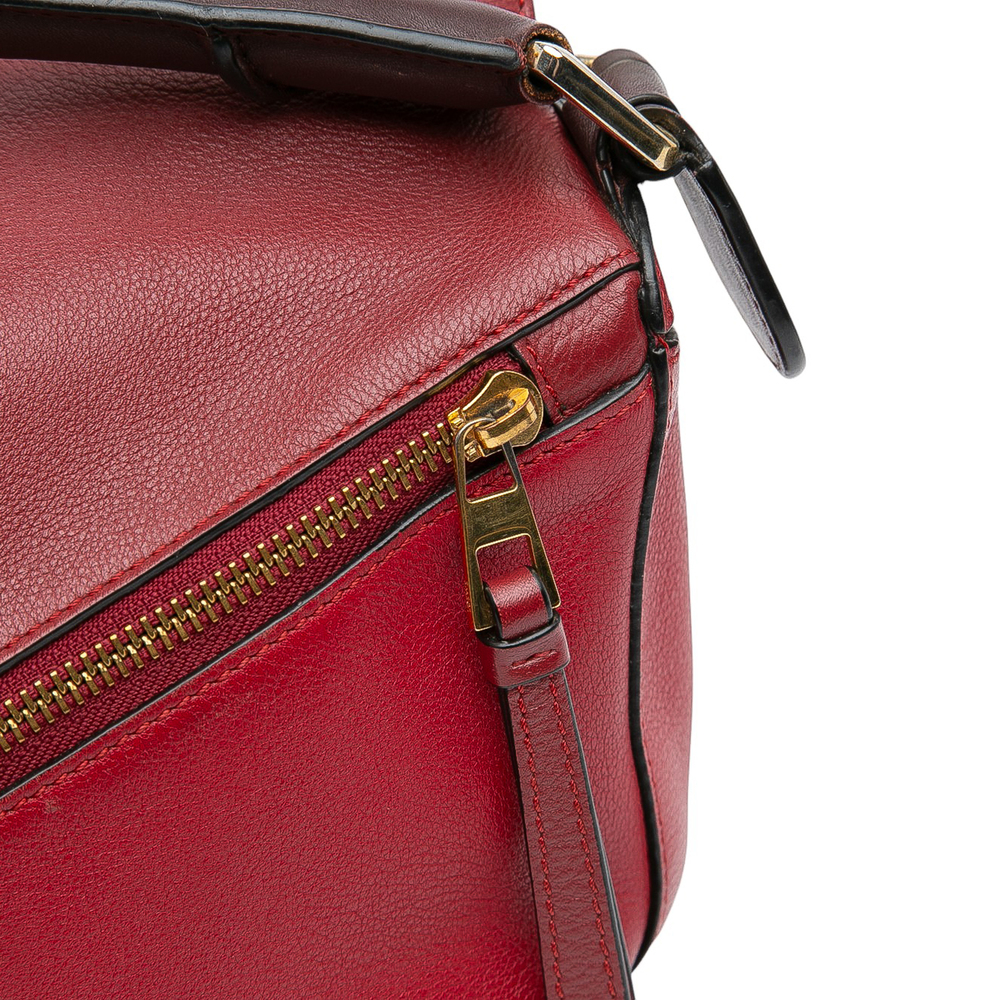 Pre-Loved LOEWE Medium Tricolor Calfskin Puzzle Satchel - Picture 8 of 10